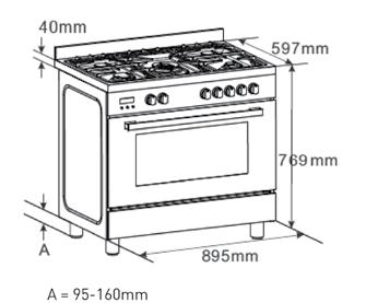 SPECIFICATIONS TFGC919X Model Number' TFGC919X Finish Stainless Steel Hob/Oven Gas/Electric Timer Digital Cast Iron Trivets Y Triple Glazed glass door Y Flame failure Device Y Catalytic liners Y