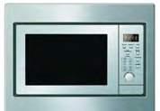 Door Stainless Steel TMW228X Built in Microwave / Grill with Trim Kit 28L Electronic Microwave