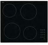 TCT61 60cm Ceramic Hob 4 Cooking Zones Touch