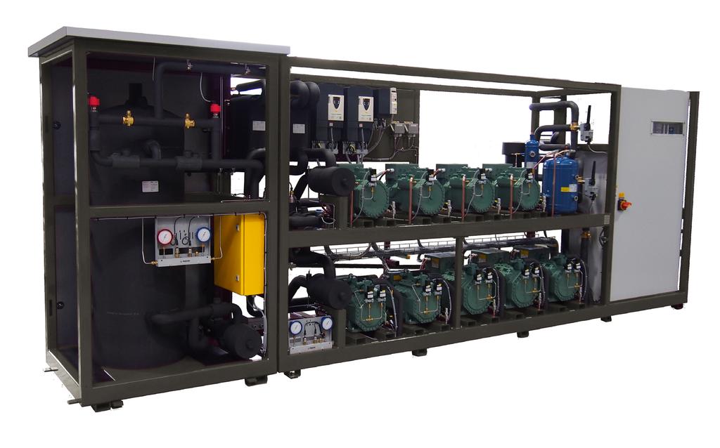 Technical specifications - TectoRack L 100-290 kw SR / 0-60 kw FR Up to 6 MT compressors (one with