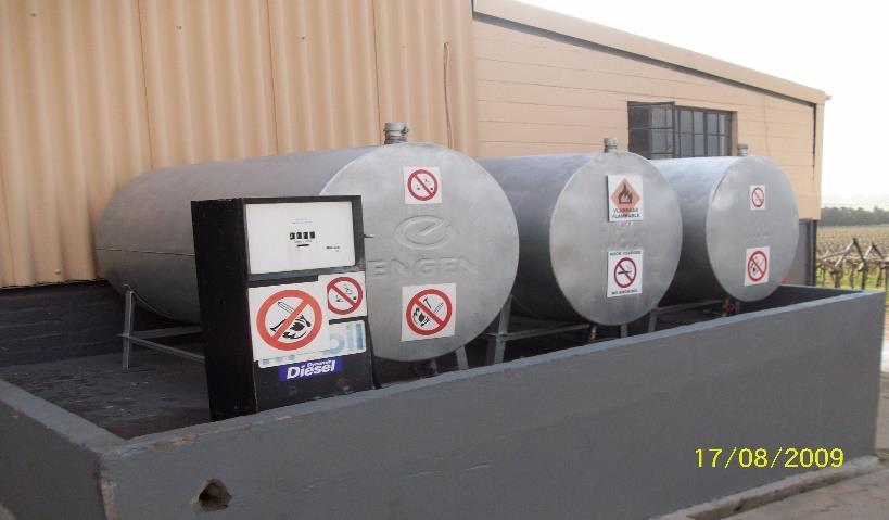 10 C. Storage of flammable liquids and chemicals Storage areas of flammable liquids and chemicals are high-risk areas on farms.