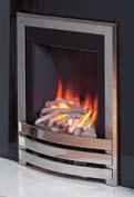 a range of fuel beds with a beautiful, natural flame.