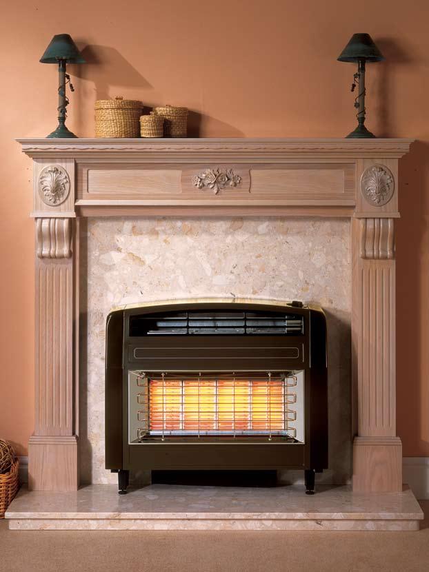 The Strata offers an incredible net efficiency of 84% and heat output of a radiant fire with a stylish