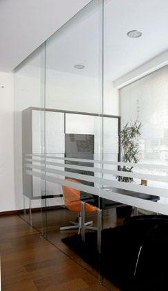 GLASS OFFICE FRONTS CREATE SIMPLE YET SOPHISTICATED APPLICATIONS Single Glass Door If you are looking for a single sliding glass