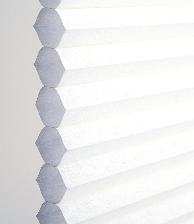 e 10mm Single Cell Save up to 28%* on your heating costs with Arena Honeycomb Shades 10mm blockout fabrics.