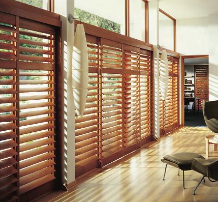 Luxaflex PolySatin Shutters Luxaflex Timber Shutters Luxaflex Timber Shutters provide the timeless beauty and enduring craftsmanship of real timber, custom made for