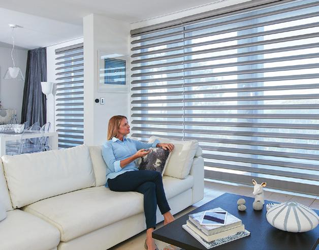 Luxaflex Motorisation and Home Automation Many of our Luxaflex Blinds, Shades and Awnings are available with the convenience of remote control motorised