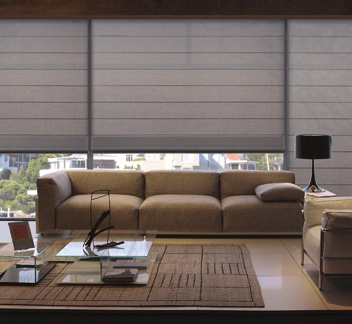 Luxaflex Roman Shades Luxaflex Panel Glide Classique Reverse Roman With a contemporary look and feel, Luxaflex Roman