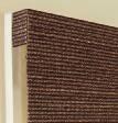 Natural Woven Shade Specifications and Options 6 Classic The 6 Classic is attached to the front of Horizons Natural Woven Shades and conceals the hardware.