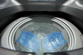 Enables the condensed detergent liquid to penetrate deep into the fibers of clothes.