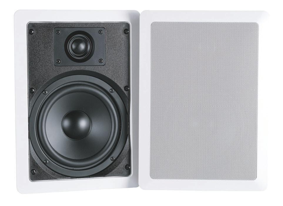 HEARD NOT SEEN AE SERIES I N-WALL 2-WAY QUANTITY: PAIR IN-WALL SPEAKERS FEATURES speakers Polypropylene Woofer Pivoting 25mm Mylar Tweeter 100 Watt Power Handling 8 ohm Impedance Robust Mounting