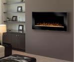 space for your wall-mount electric fireplace near an electrical outlet.