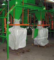 Materials of suitable quality are directly fed to finest separation for a chemical process in order to recover precious
