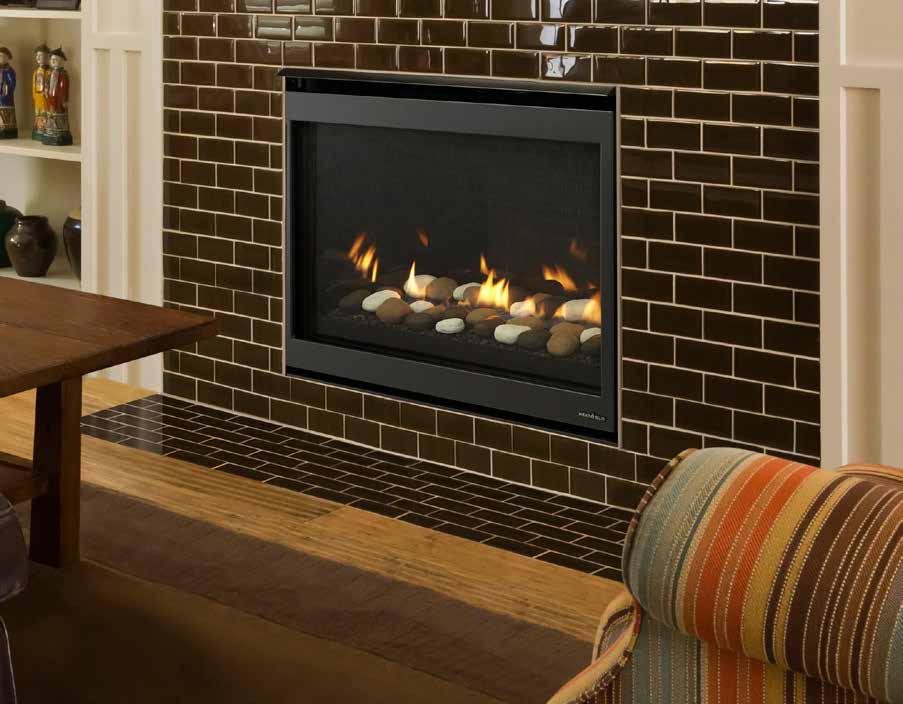 32 " 36 " SLIMLINE FUSION DIRECT VENT GAS FIREPLACE This unique member of the SlimLine Series can be personalized with