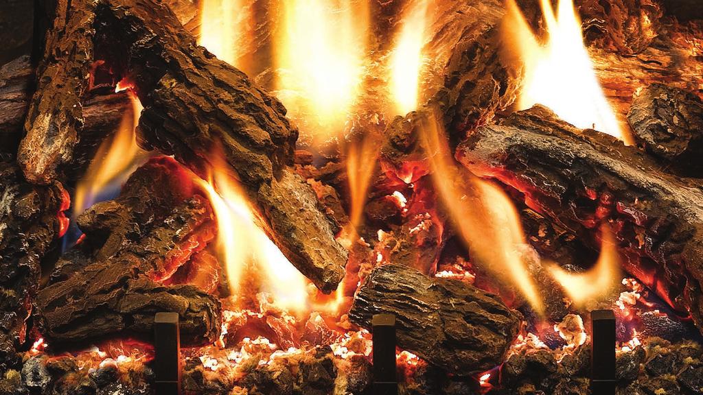 Mendota Flame Focus on the fire Mendota s beautiful log fire is the result of years of research and development.