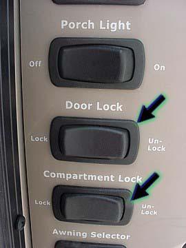 KEYONE LOCK SYSTEM -If Equipped Your coach is equipped with the KeyOne lock system.