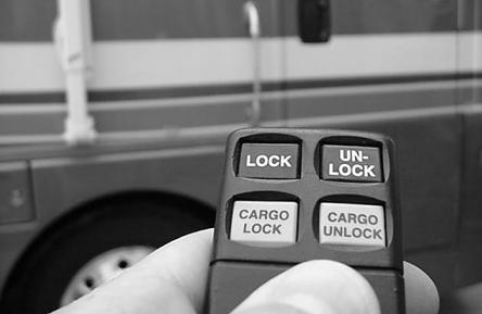 SECTION 3 DRIVING YOUR MOTOR HOME Further Information Please read the Keyless Entry System information in your InfoCase for a full description of all system features.