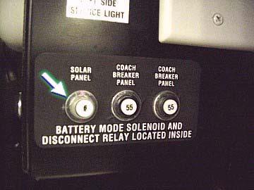 SECTION 4 APPLIANCES AND SYSTEMS NOTE: The solar battery charger is not intended to make the coach battery system maintenance free.