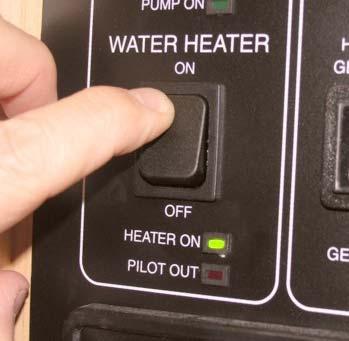 If the Pilot Out light comes on during gas operation, it means that the burner has gone into lockout mode and must be restarted.