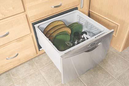 SECTION 4 APPLIANCES AND SYSTEMS WASHER/DRYER - PREP PACKAGE If your coach is not equipped with the washer/ dryer option, plumbing may be present for installation of a washer/dryer.
