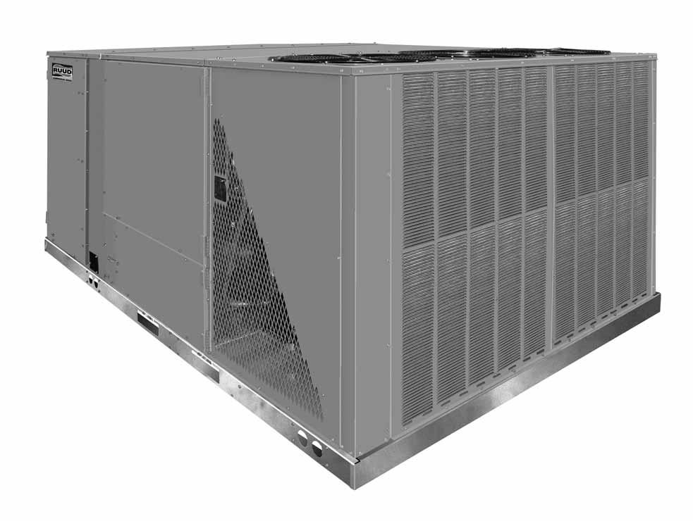 UNIT FEATURES & BENEFITS RLKL-B SERIES These quality features are included in the Ruud Package Air Conditioner Unit STANDARD FEATURES INCLUDE: R-410A HFC refrigerant.