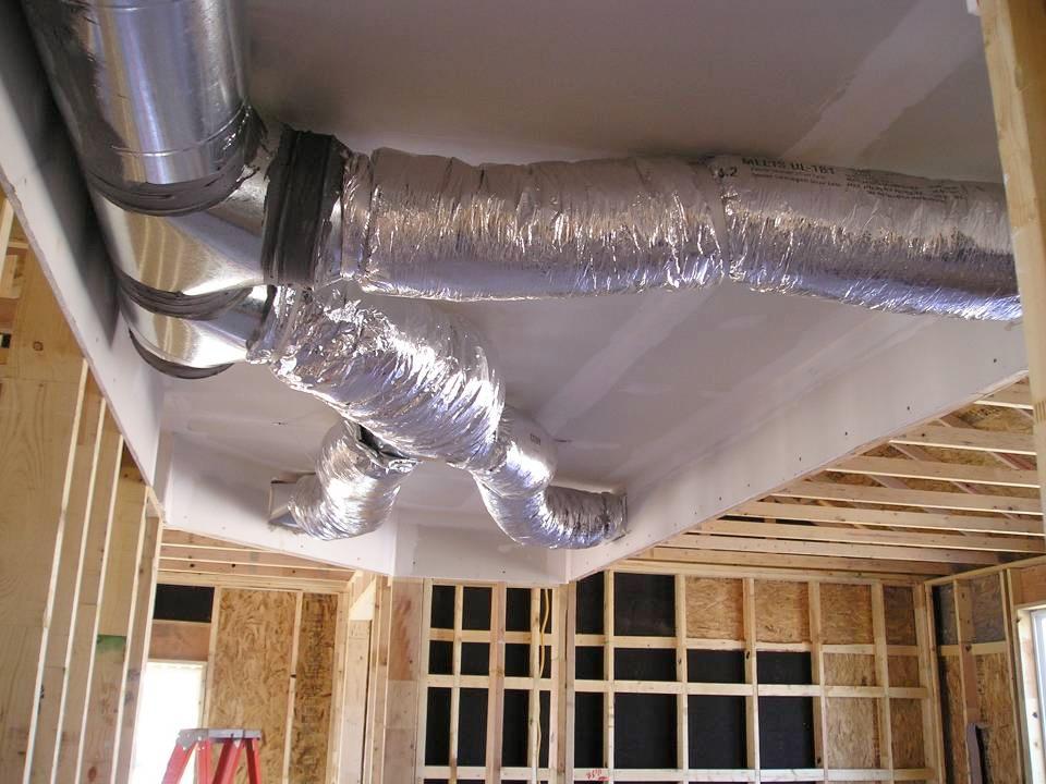 Ducts are now properly insulated