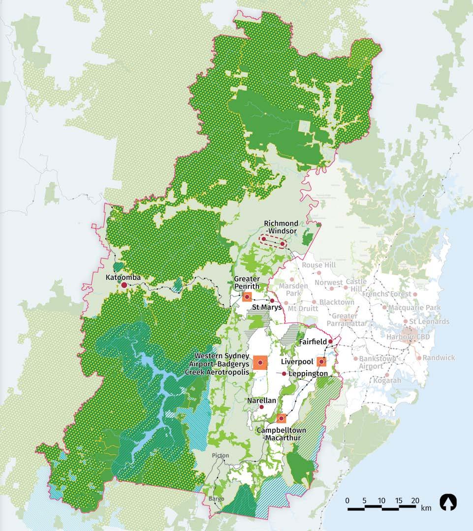 118 Sustainability Figure 23: Western City District Protected Natural Area and Metropolitan Rural Area.