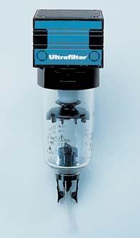 Depth filter element series Ultrair Packages The single Ultrafilter FRL components are designed to match perfectly with the VarioDry FRL membrane dryer in terms of airflow and connection size.