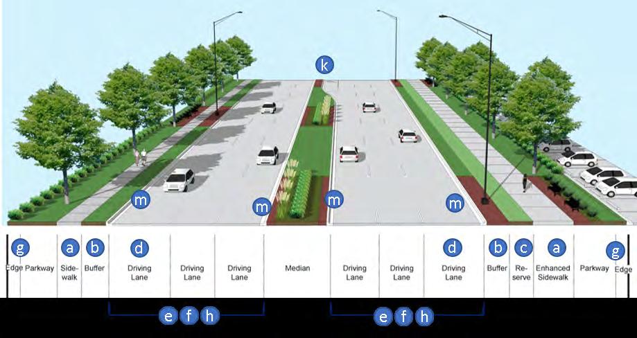 Recommendations Based on the age and condition of the pavement and the forecasted travel demand in 2040, it is recommended that SH 199 be reconstructed to current design standards as an urban roadway.