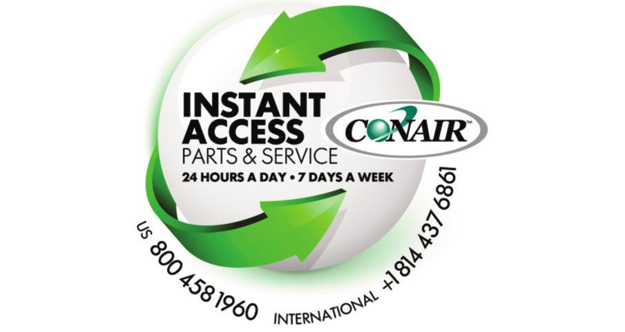 Additional manuals and prints for your Conair equipment may be ordered through the Customer Service or Parts Department for a nominal fee.
