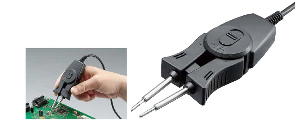 XST-80G SOLDERING TWEEZERS UNIT Multifunction Tweezers Unit GRIP WITH INTEGRATED TIP Allows less deviation of both tips.