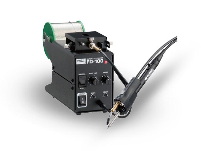 FD-100 LEAD-FREE AUTOMATIC SOLDER FEEDER Stable quality at less cost!