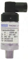 OEM A-10 The WIKA A-10 pressure transmitter is precision engineered and manufactured to fit many industrial and OEM applications.