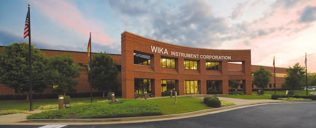With almost 70 years of experience, WIKA Instrument, LP is the leading global manufacturer of pressure and temperature measurement instrumentation, producing more than 43