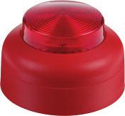 Conventional 4-wire alarms Alarm beacon FACS-BEA-R A bright output flashing beacon to augment sounders, particularly in areas of higher ambient noise.