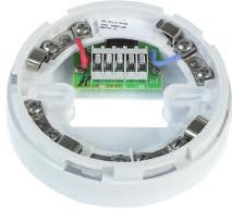 In conjunction with Firetec the range is suited to small to medium sized buildings. Detector base with diode FAP6-STB The standard detector base has a diode fitted beneath the connectors.