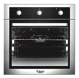 PURCHASE WITH PURCHASE (PWP) WITH ANY PURCHASE OF HOOD + HOB FOR BUILT-IN OVEN RBO LAVA 70SS Full Glass Frameless Design Mechanical Control 80 5 Shelves Side Support Enamel Cavity Rotisserie /