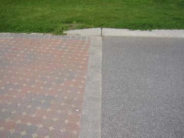 Case Study Glen Brook Green Subdivision, Waterford, CT Concrete ecostone pavers Traditional pavement
