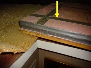 Install weatherstripping down where the attic hatch rests.