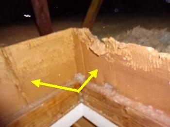 Recommend proper wood walls in the attic near