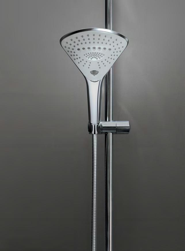 SHOWER SYSTEM DN 15: with 3S hand shower* 6764005-00 1S shower set L = 900 mm 6774005-00 3S shower set L = 900 mm* 6762005-00 wall rail L =