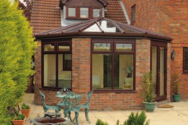 Clearview Bronze has been developed to ensure that this attractive tinted roof glass will match most modern conservatory and