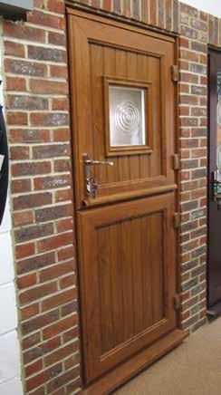 We stock a wide variety of decorative PVC-U door panels and glass