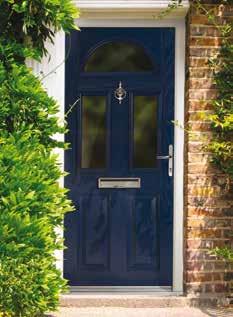 Composite doors will never crack, split, warp or rot - and will never need repainting, unlike