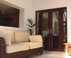 French doors are also ideal for partition wall