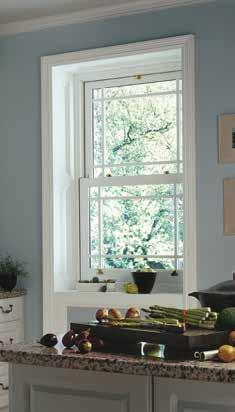 appeal and operational simplicity of a traditional timber window.