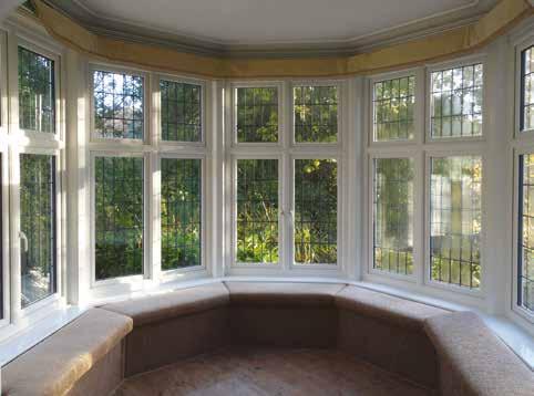 Bows and Bay windows not only add distinction and