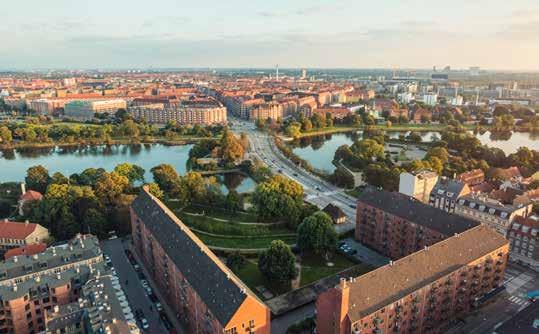 Copenhagen, Denmark on sustainable urban development.