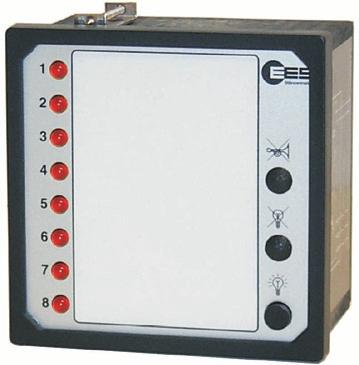 fault annunciators Devices with 8, 16, 32 and 48 Signal inputs Sealed front, protection class IP 54 Integrated