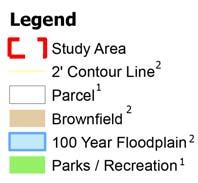 EXISTING CONDITIONS Brownfield Sites Brandywine Creek